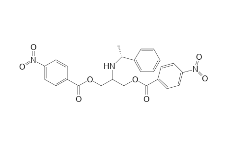 (.alpha.R)-2-(.alpha.-Methylbenzyl)amino-1,3-propyl di-4-nitrobenzoate