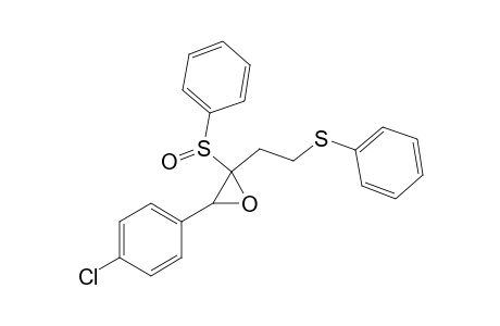1,2-epoxy-1-(4-chlorophenyl)-2-phenylsulfinyl-4-phenylthiobutane