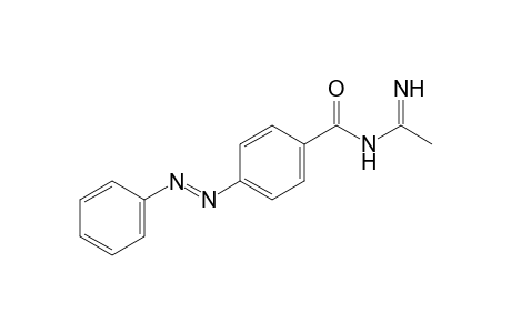 N-(4-Phenylazobenzoyl)acetamidine