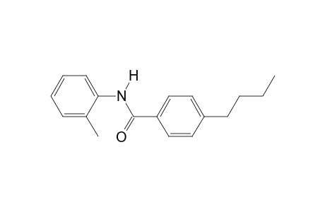 4-Butyl-N-(2-methylphenyl)benzamide