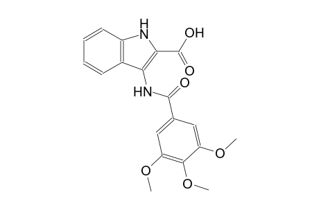 3-[(3,4,5-trimethoxybenzoyl)amino]-1H-indole-2-carboxylic acid