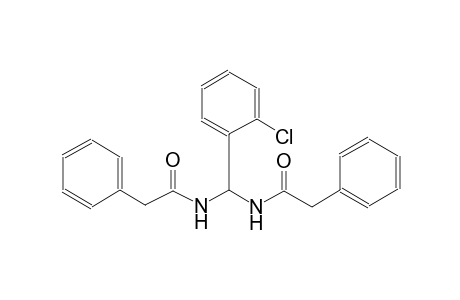 N-{(2-chlorophenyl)[(phenylacetyl)amino]methyl}-2-phenylacetamide