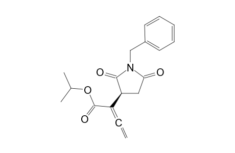 (S)-isopropyl 2-(1-benzyl-2,5-dioxopyrrolidin-3-yl)buta-2,3-dienoate