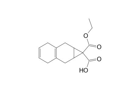 1H-Cyclopropa[b]naphthalene-1,1-dicarboxylic acid, 1a,2,3,6,7,7a-hexahydro-, monoethyl ester
