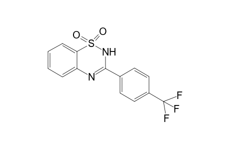 3-(4-(Trifluoromethyl)phenyl)-2H-benzo[e][1,2,4]thiadiazine1,1-dioxide