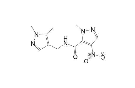 N-[(1,5-dimethyl-1H-pyrazol-4-yl)methyl]-1-methyl-4-nitro-1H-pyrazole-5-carboxamide
