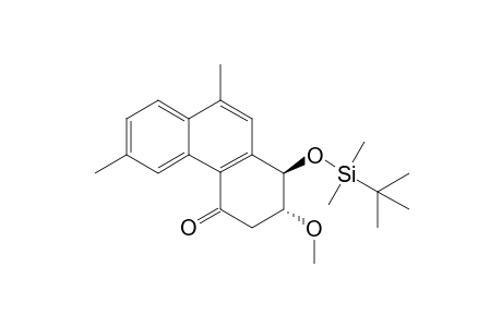 1-(tert-Butyldimethylsilanyloxy)-2-methoxy-6,9-dimethyl-2,3-dihydro-1H-phenanthren-4-one isomer