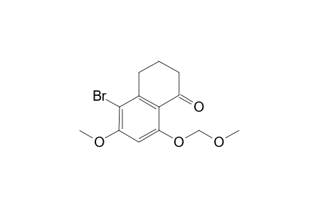 5-Bromo-6-methoxy-8-(methoxymethoxy)-3,4-dihydronaphthalen-1(2H)-one