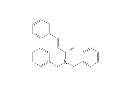 (2S,E)-N,N-Dibenzyl-4-phenylbut-3-en-2-amine