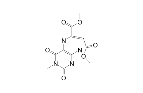 6-AMINO-5-(1,2-(E)-DICARBOMETHOXYVINYL)-AMINO-3-METHYL-PYRIMIDINE-2,4(1H,3H)-DIONE