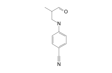 3-N-(4-cyanophenyl)amino-2-methylpropanal