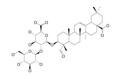 3-O-BETA-[GLUCOPYRANOSYL-(1->2)-GLUCURONOPYRANOSYL]-GYPSOGENIN