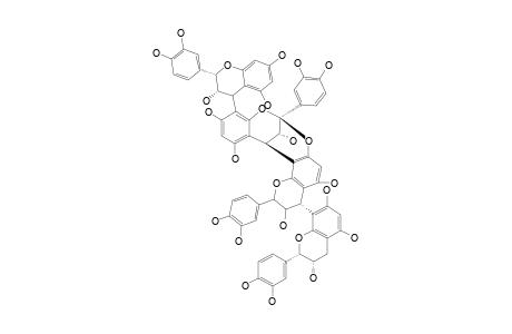 EPICATECHIN-(4-BETA->8)-EPICATECHIN-(4-BETA->8,2-BETA->O->7)-EPICATECHIN-(4-BETA->8)-EPICATECHIN