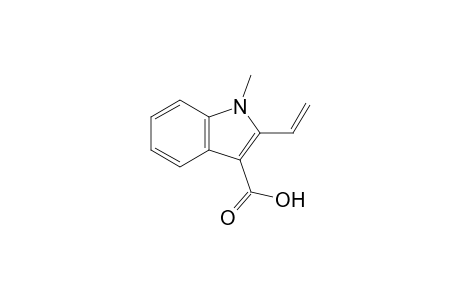 2-ethenyl-1-methyl-3-indolecarboxylic acid