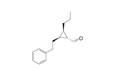 (1S,2S,3R)-2-(2-PHENYLETHYL)-3-PROPYLCYCLOPROPANE-1-CARBOXALDEHYDE