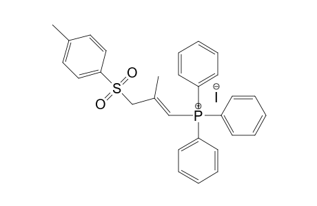 (E)-(2-Methyl-3-tosyl-1-propenyl)triphenylphosphonium iodide