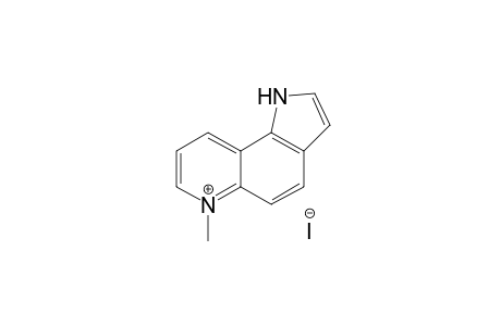 6-Methyl-1H-pyrrolo[2,3-f]quinolin-6-ium iodide