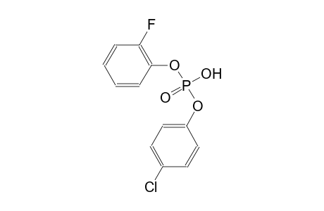 4-chlorophenyl 2-fluorophenyl hydrogen phosphate