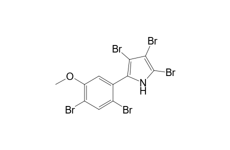 3,4,5-Tribromo-2-(2',4'-dibromo-5-methoxyphenyl)-1H-pyrrol