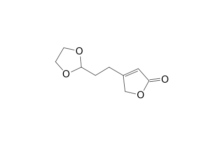 3-[2-(1,3-Dioxolan-2-yl)ethyl]but-2-enolide