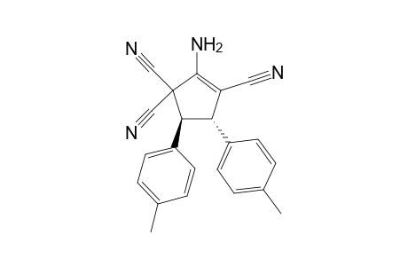 2-Amino-1,3,3-tricyano-4,5-di(4-methylphenyl)cyclopentene