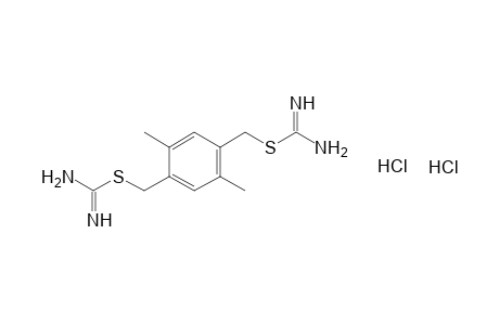 2,2'-[(2,5-dimethyl-p-phenylene)dimethylene]bis[2-thiopseudourea], dihydrochloride