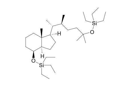 (8S,20R,22S)-Des-A,B-22-methyl-8.beta.,25-bis[(triethylsilyl)oxy]-cholestane