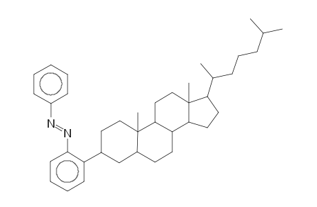 {2-[17-(1,5-Dimethylhexyl)-10,13-dimethylhexadecahydrocyclopenta[a]phenanthren-2-yl]phenyl}phenyldiazene