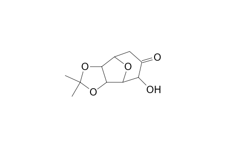 8-Hydroxy-4,4-dimethyl-3,5,11-trioxa-tricyclo[5.3.1.0*2,6*]undecan-9-one