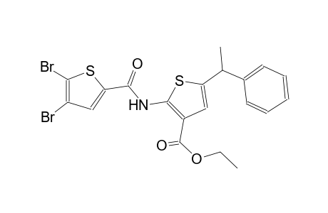 ethyl 2-{[(4,5-dibromo-2-thienyl)carbonyl]amino}-5-(1-phenylethyl)-3-thiophenecarboxylate