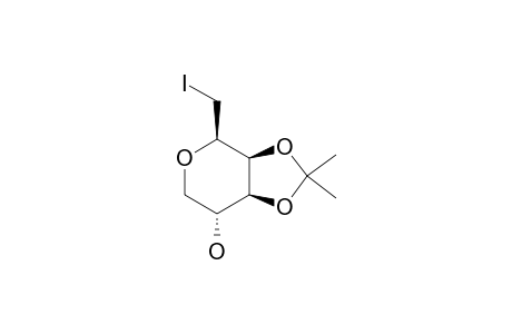 1,5-ANHYDRO-6-DEOXY-6-IODO-3,4-O-ISOPROPYLIDENE-D-GALACTIOL