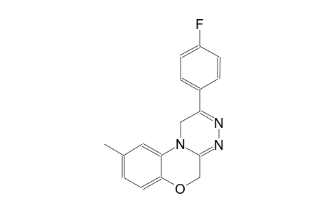2-(4-fluorophenyl)-9-methyl-1,5-dihydro[1,2,4]triazino[3,4-c][1,4]benzoxazine