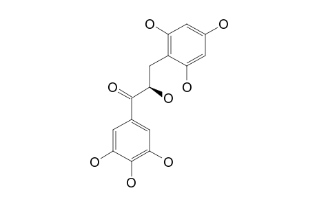 1-(3,4,5-TRIHYDROXYPHENYL)-3-(2,4,6-TRIHYDROXYPHENYL)-2-HYDROXY-1-PROPANONE