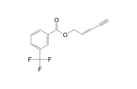 3-Trifluoromethylbenzoic acid, pent-2-en-4-ynyl ester
