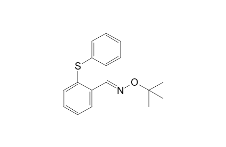 2-(Phenylsulfanyl)benzaldehyde O-(tert-butyl)oxime