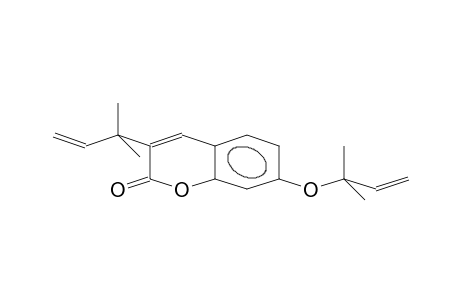 3-(1,1-Dimethyl-allyl)-7-(1,1-dimethyl-allyloxy)-coumarin