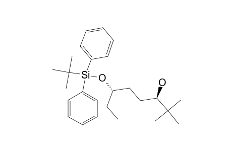 (3R,6S)-6-(tert-butyl-di(phenyl)silyl)oxy-2,2-dimethyloctan-3-ol