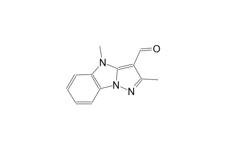 2,4-Dimethyl-4H-pyrazolo[1,5-a]benzimidazole-3-carbaldehyde