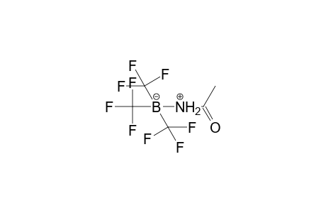 Acetamide (N-B)tris(trifluoromethyl)borane