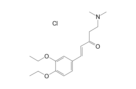 1-(3,4-Diethoxy-phenyl)-5-dimethylamino-pent-1-en-3-one