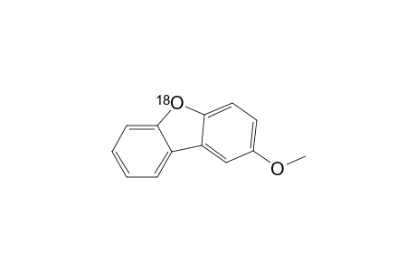 2-Methoxydibenzofuran-5-18O