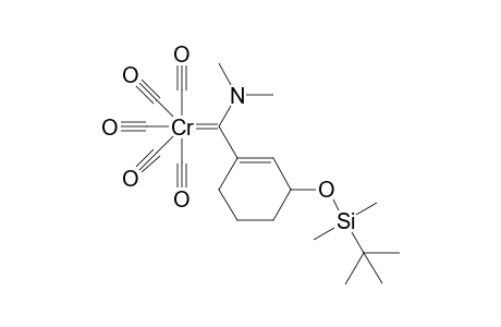3-tert-Butyldimethylsiloxycyclohex-1-enyl(dimethylamino)methylene pentacarbonylchromium