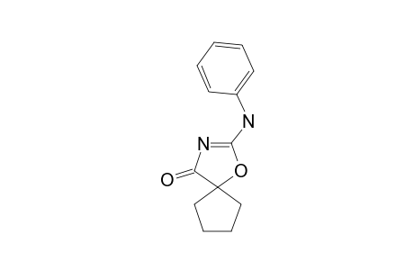 2-PHENYLAMINO-CYCLOPENTAN-SPIRO-5'-OXAZOLIN-4'-ON