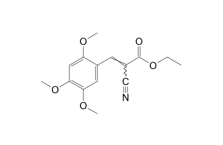 alpha-cyano-2,4,5-trimethoxycinnamic acid, ethyl ester