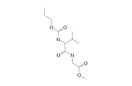 val-gly, N-(N-Propyloxycarbonyl)-, methyl ester