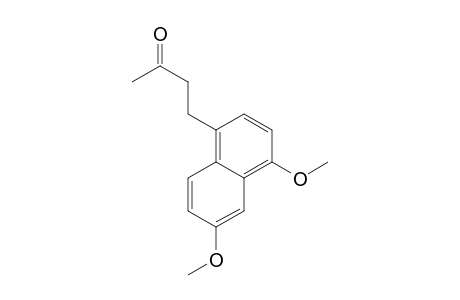 2-Butanone, 4-(4,6-dimethoxy-1-naphthalenyl)-