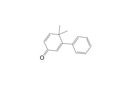 2,5-Cyclohexadien-1-one, 4,4-dimethyl-3-phenyl-