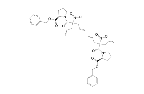 BENZYL-N-[2-NITRO-2,2-BIS-(PROP-2-EN-1-YL)-ACETYL]-L-PROLINATE;BENZYL-N-[2-NITRO-2-(PROP-2-EN-1-YL)-PENT-4-ENOYL]-L-PROLINATE