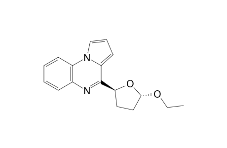 4-(trans-5-Ethoxytetrahydrofuran-2-yl)pyrrolo[1,2-a]quinoxaline