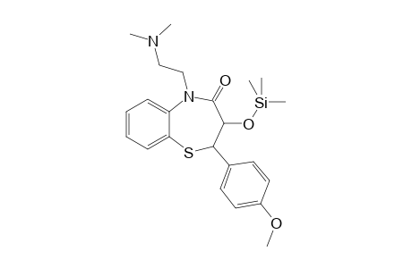 Diltiazem-M (deacetyl-) TMS